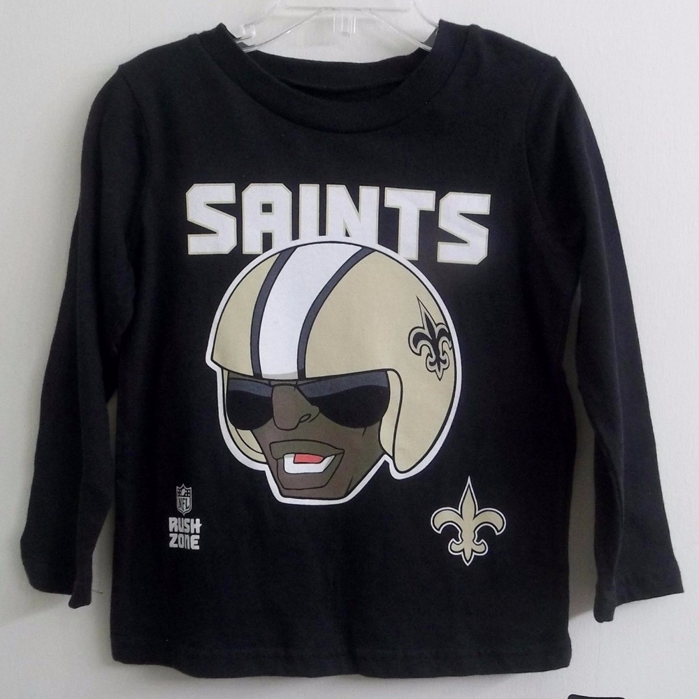 NFL RUSH ZONE New Orleans Saints Kids Tee Shirt
